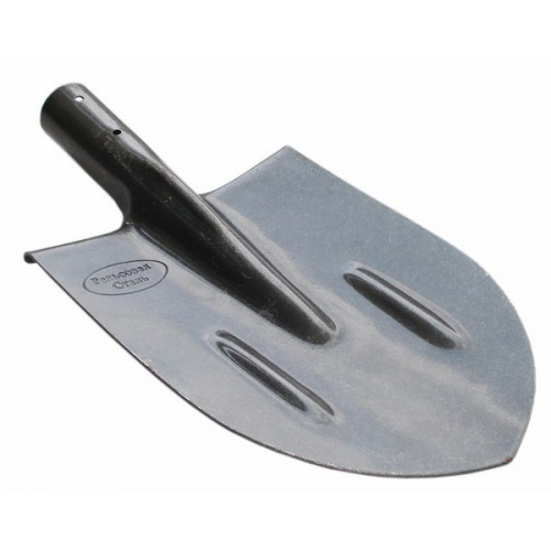 Лопата штыковая рельсовая сталь с тремя ребрами жесткости (12)